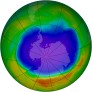 Antarctic Ozone 2001-10-08